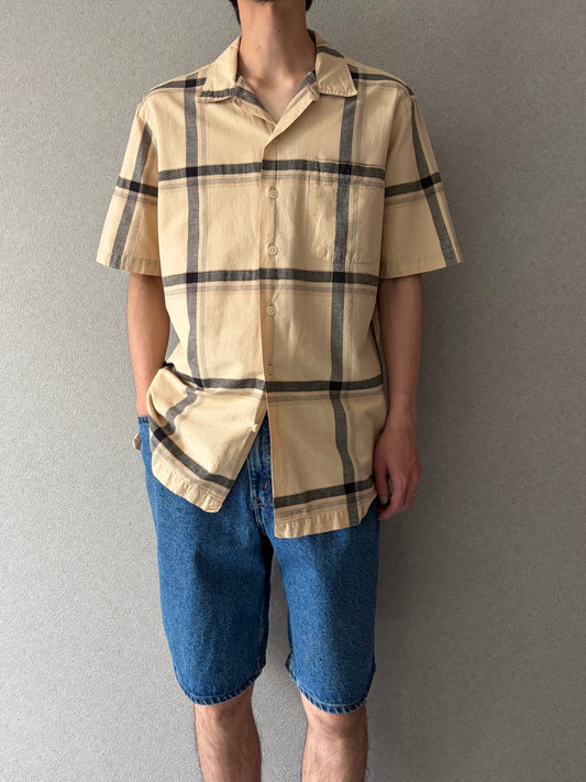 90's Polo Ralph Lauren open collar shirt "CLAYTON"