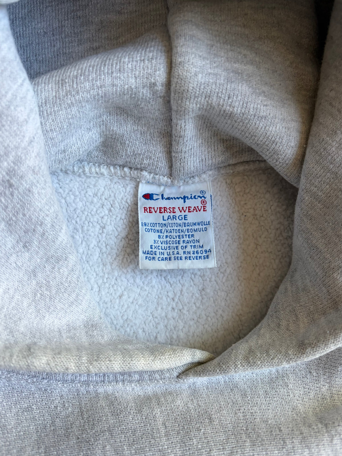 90's Champion REVERSE WEAVE  hoodie "Made in USA"