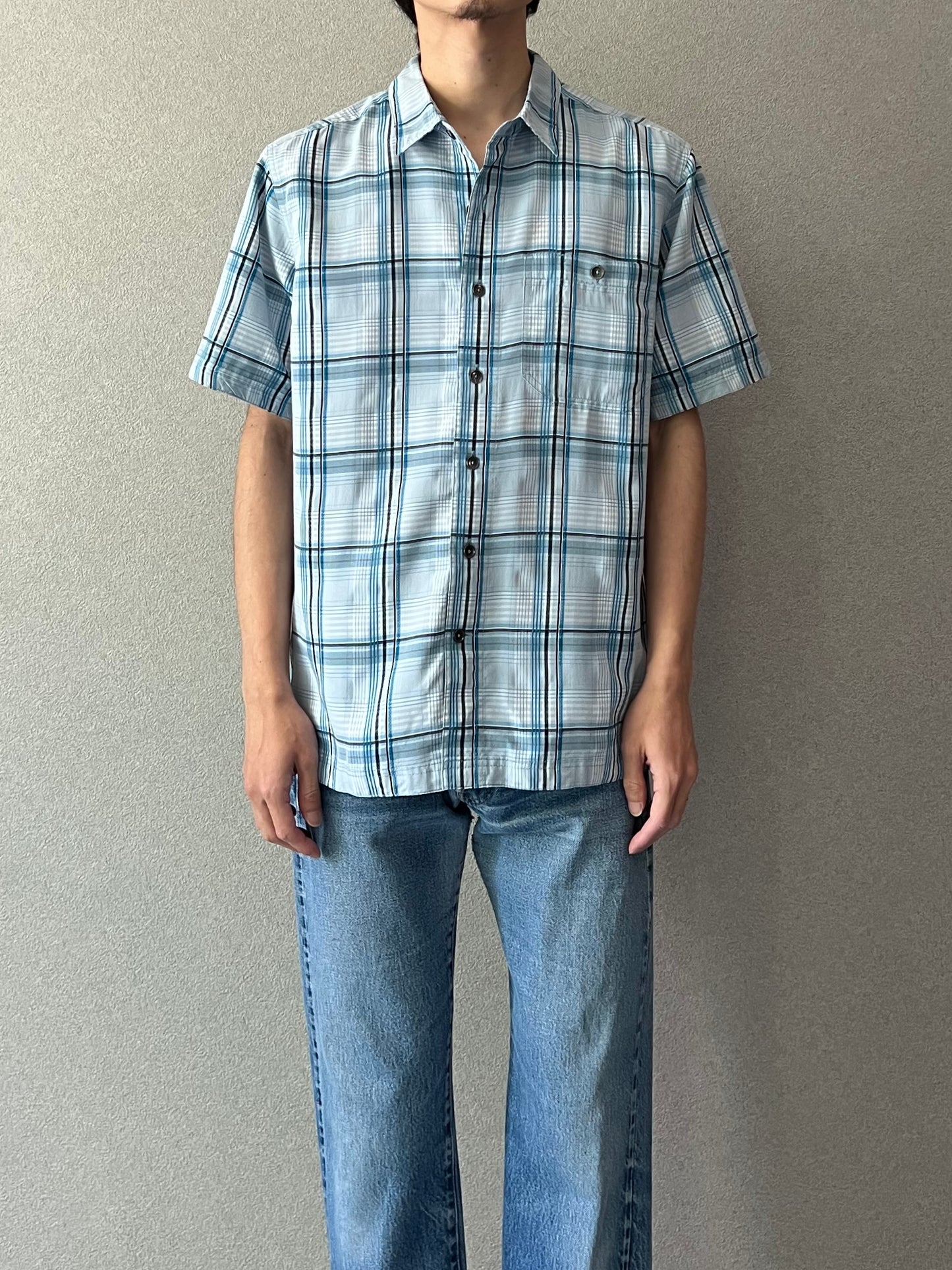 00's ROYAL ROBBINS rayon shirt