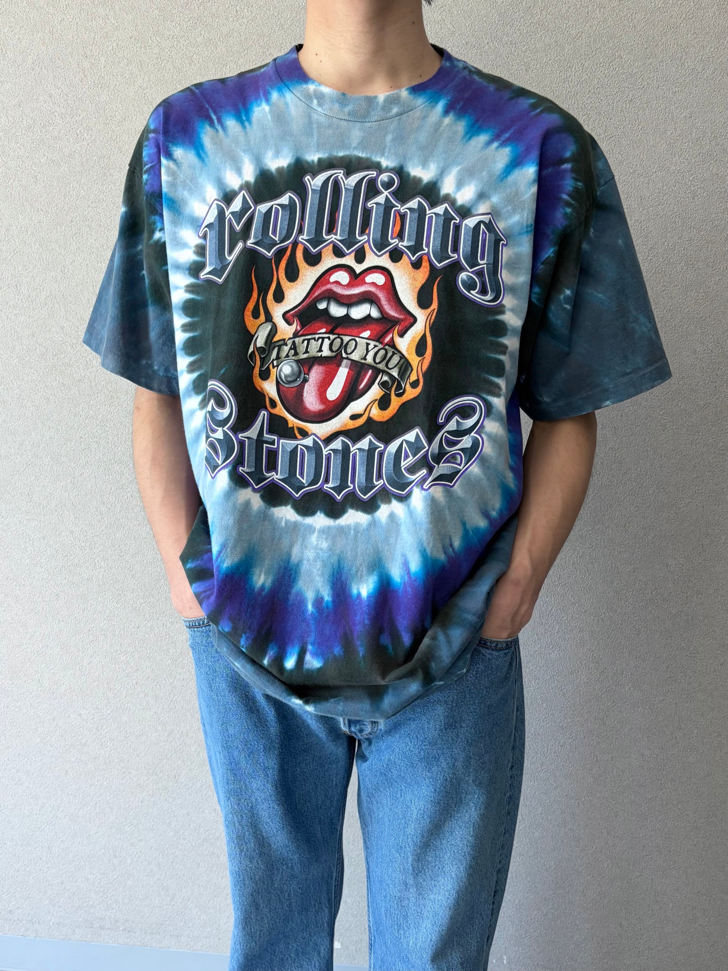 90's The Rolling Stones music t-shirt "Made in USA"