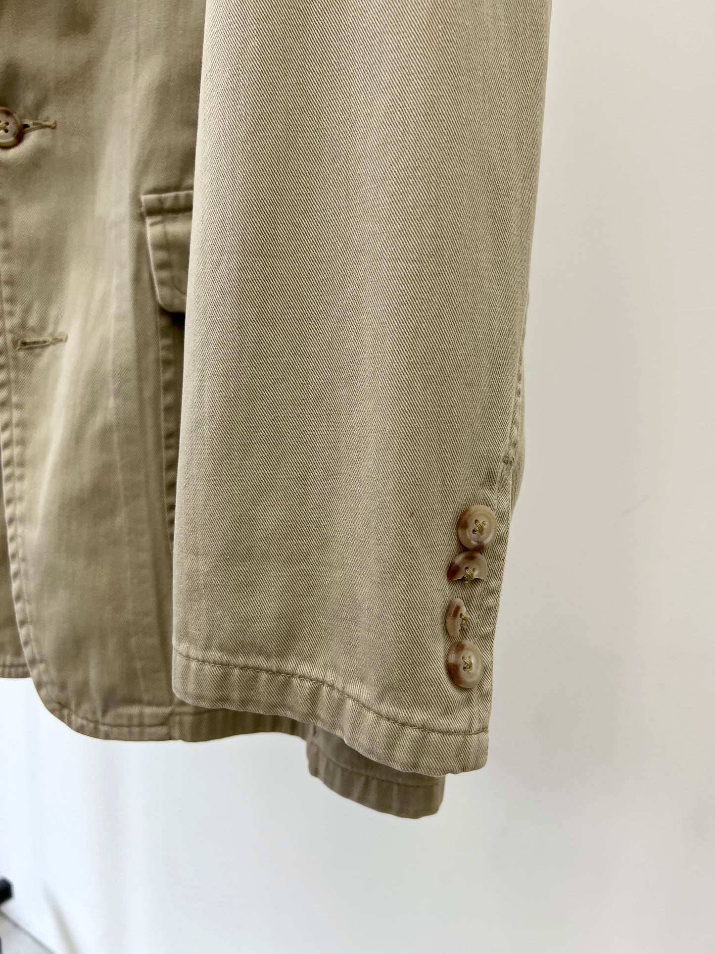 90's Polo Ralph Lauren cotton tailored jacket "Made in USA"