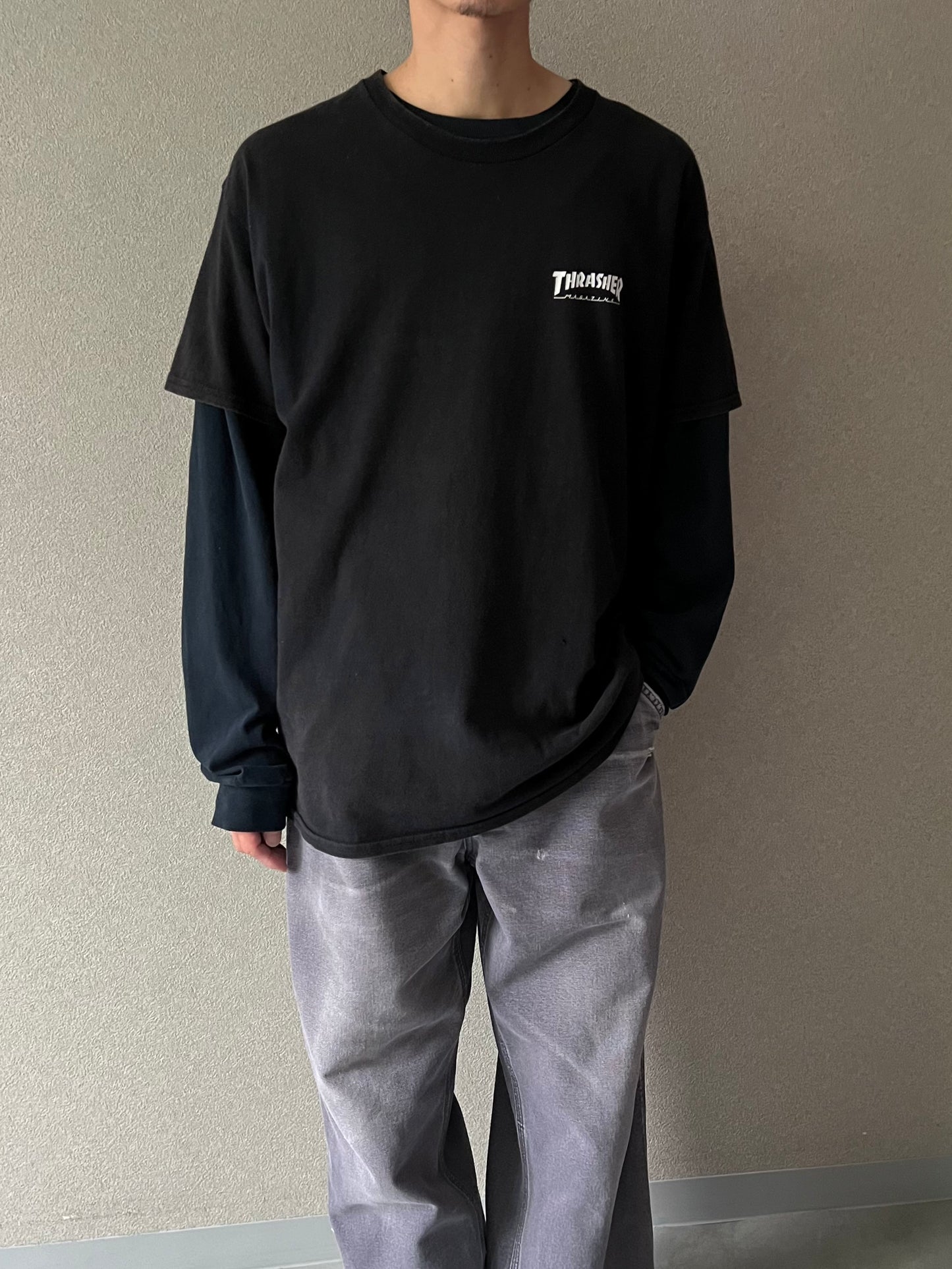 00's THRASHER skate t-shirt