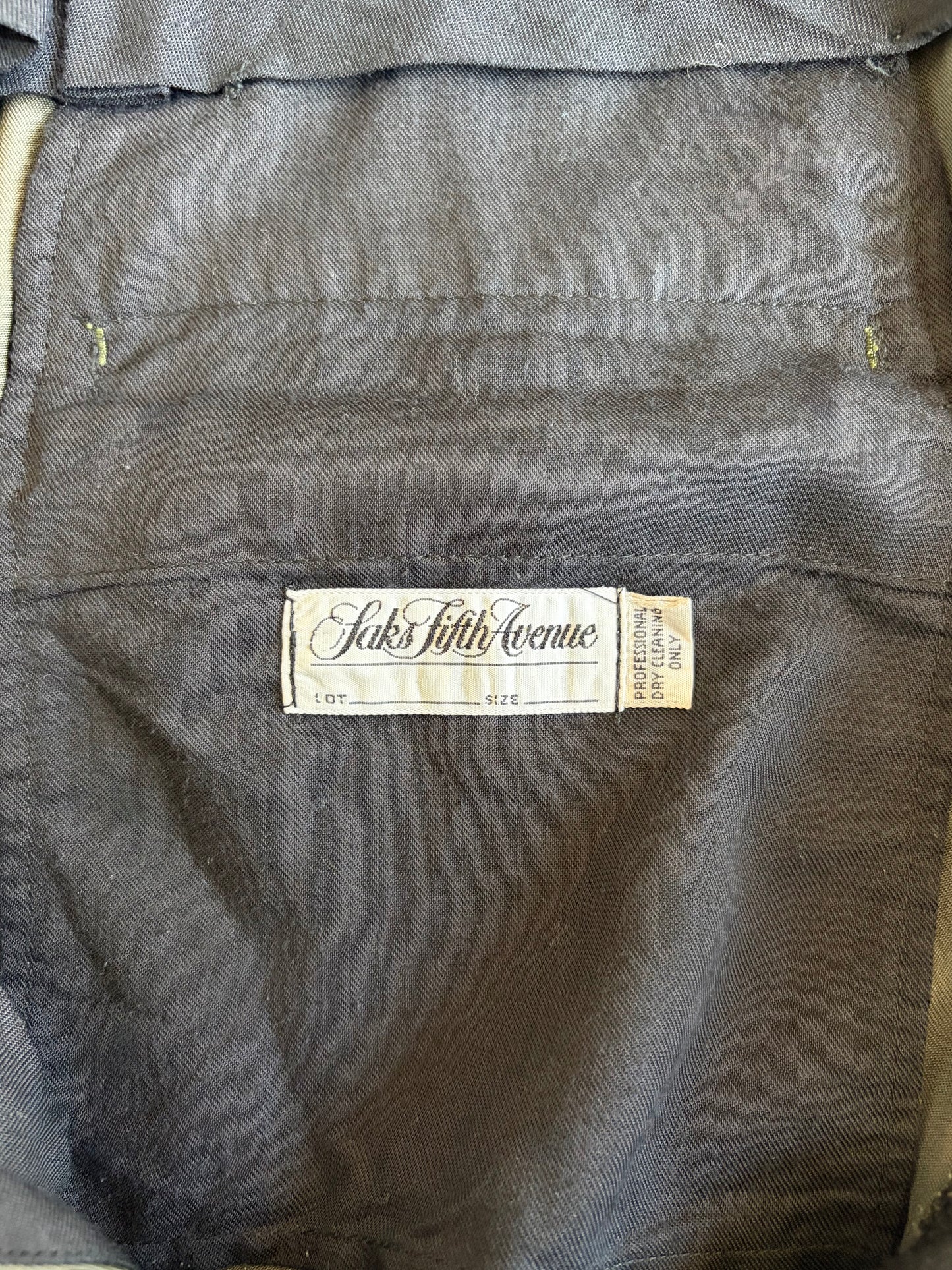 80's Saks Fifth Avenue wool slacks
