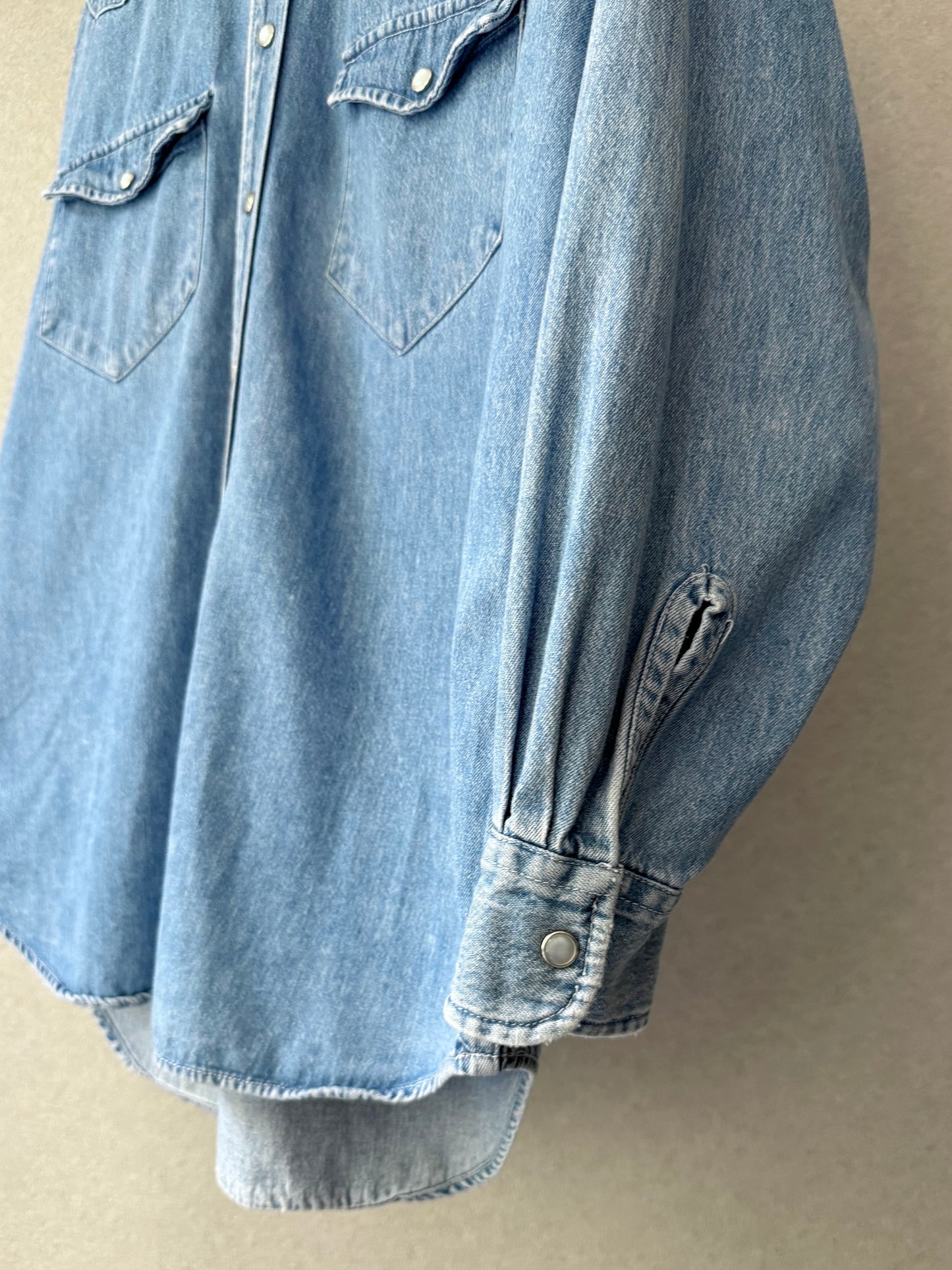 90's GAP denim western shirt