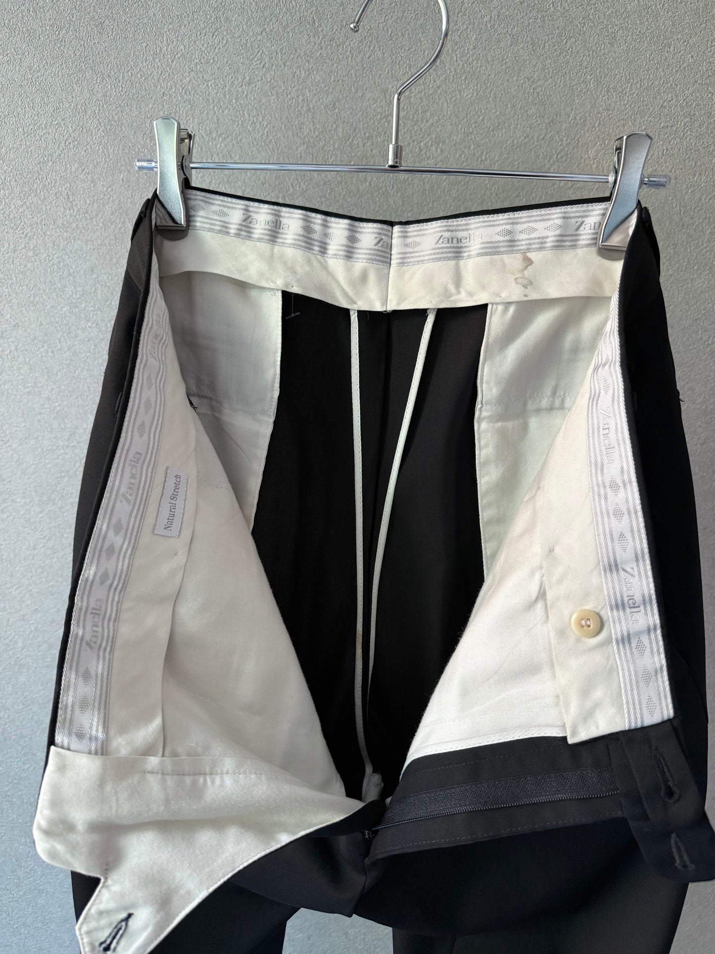90's Zanella wool slacks "Made in ITALY"
