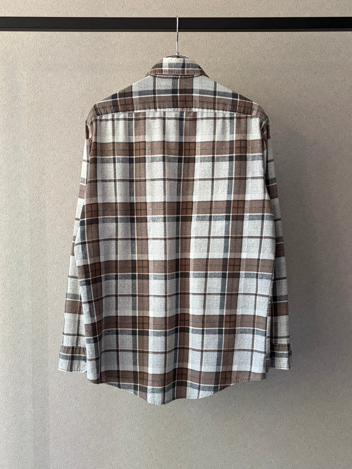 80's Fieldmaster print flannel shirt "Made in USA"