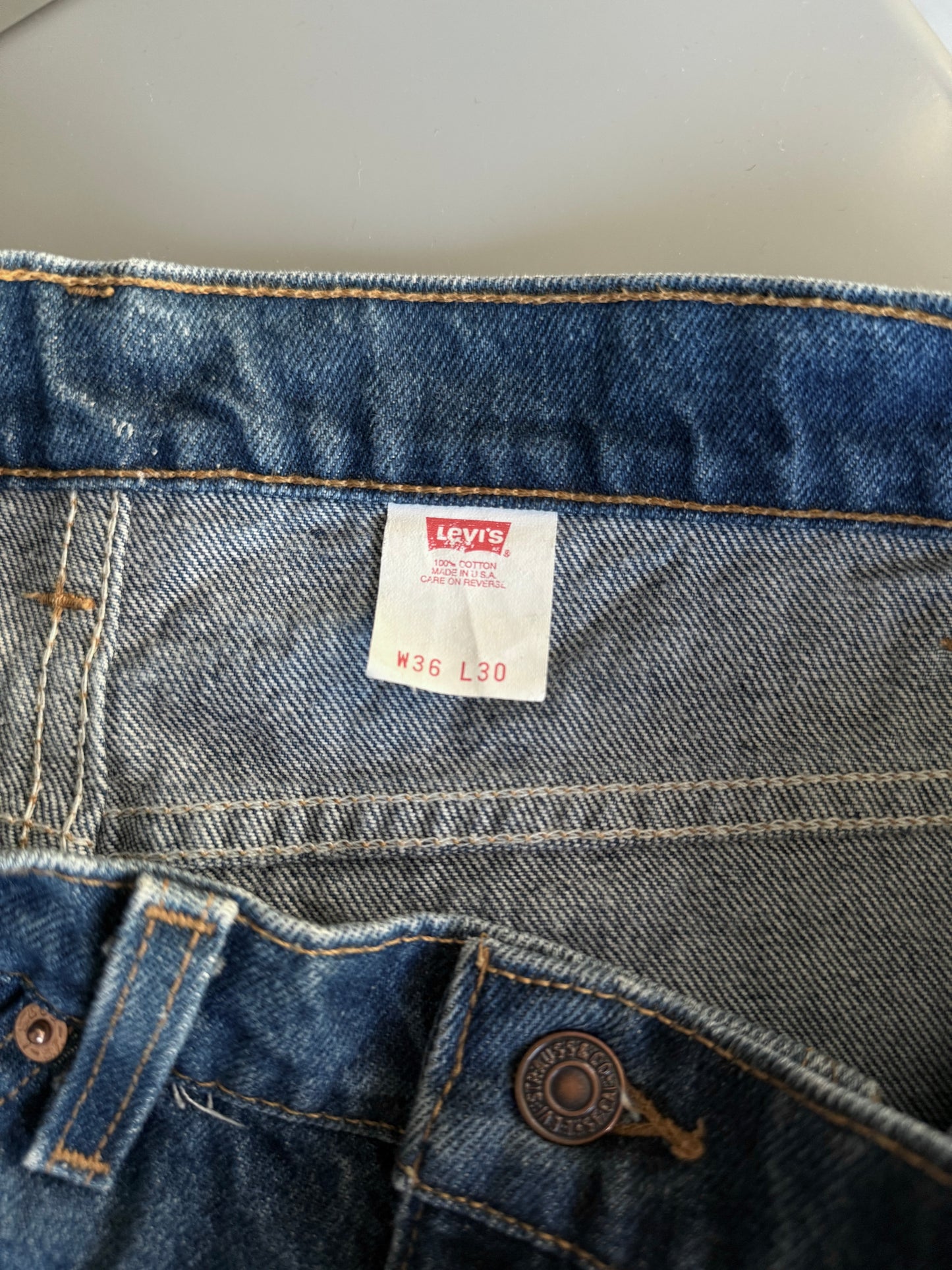 90's Levi's 517 denim pants "Made in USA"