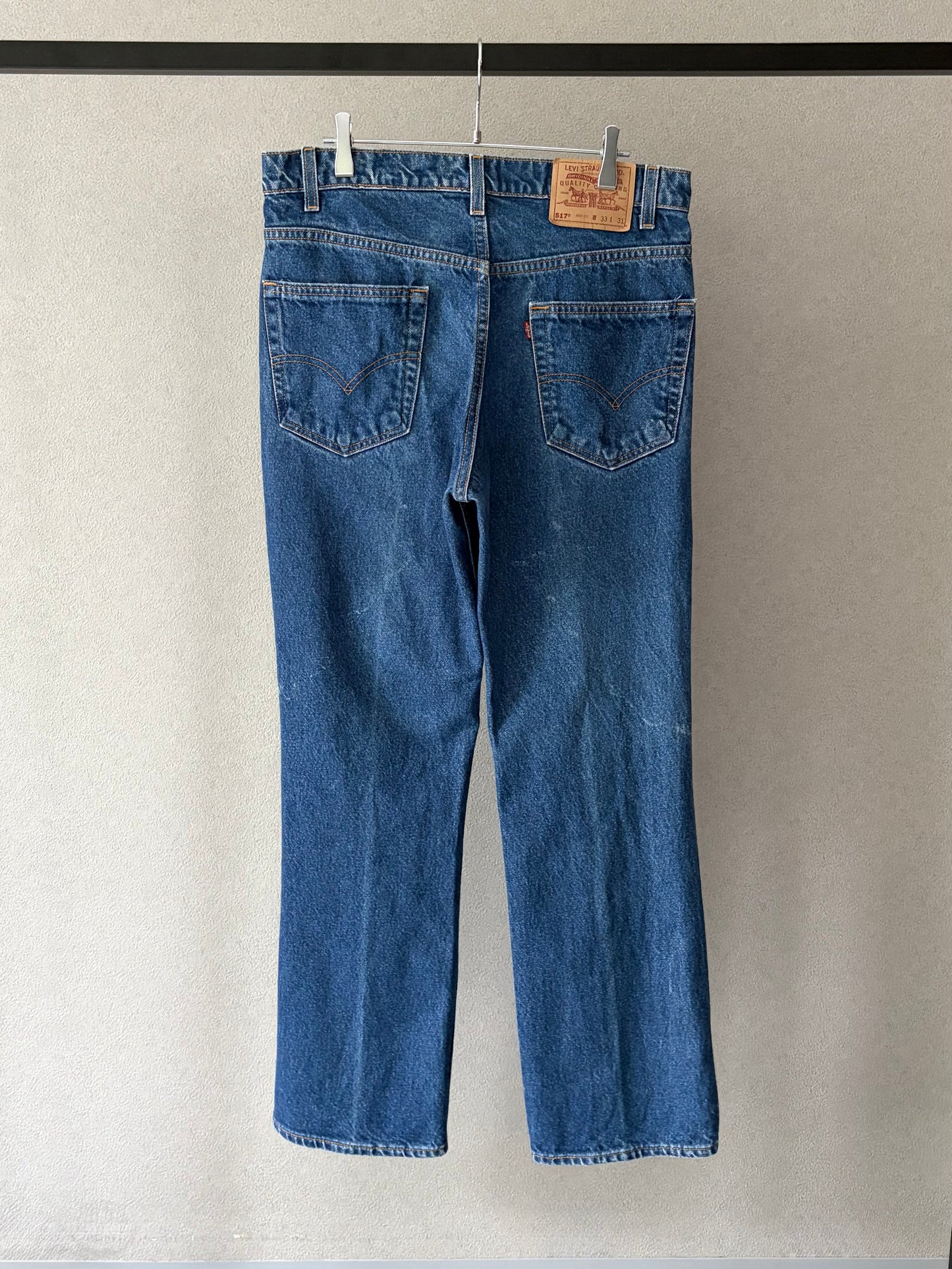 90's Levi's 517 denim pants "Made in USA"