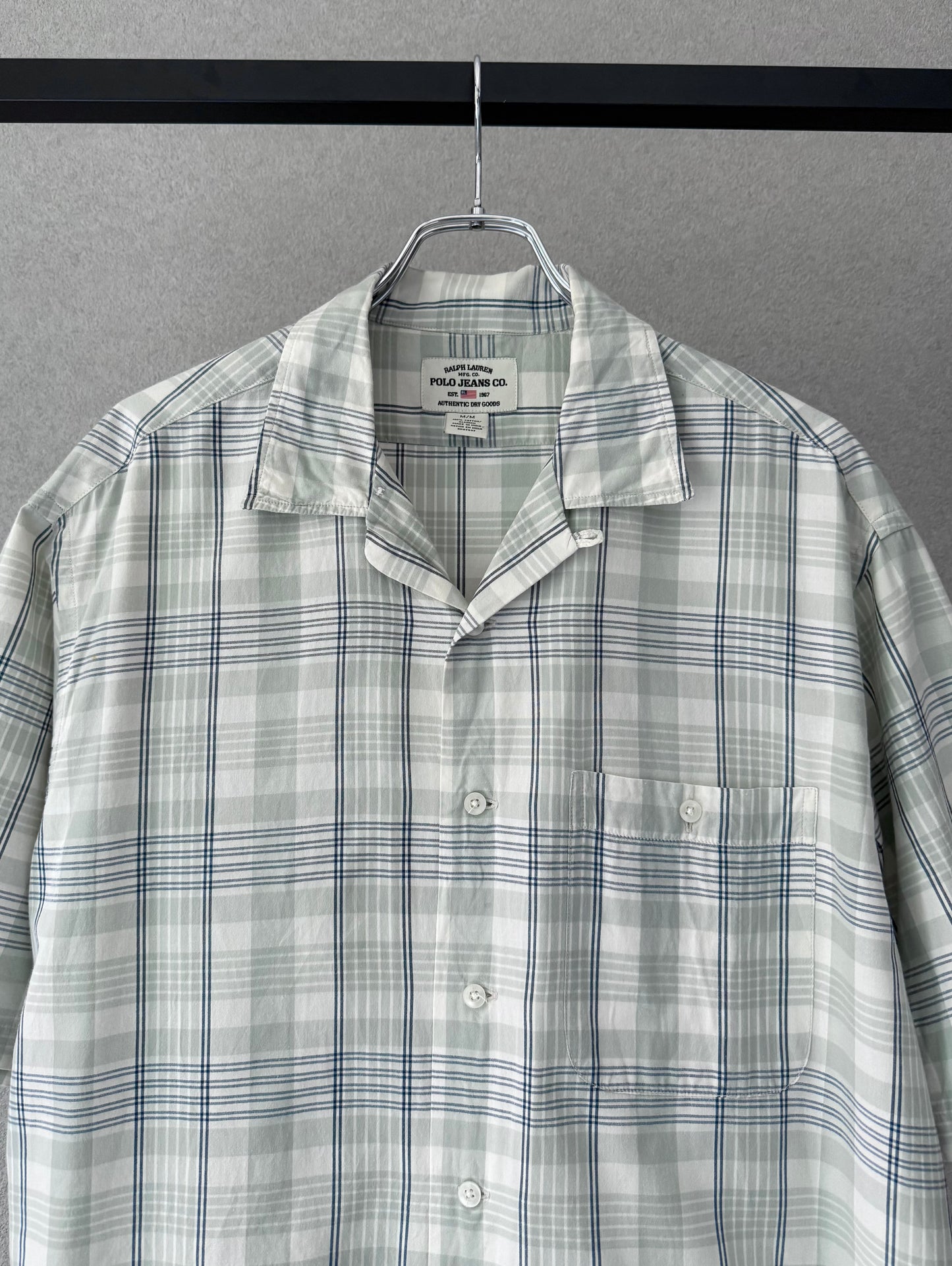 90's〜 POLO JEANS open caller shirt