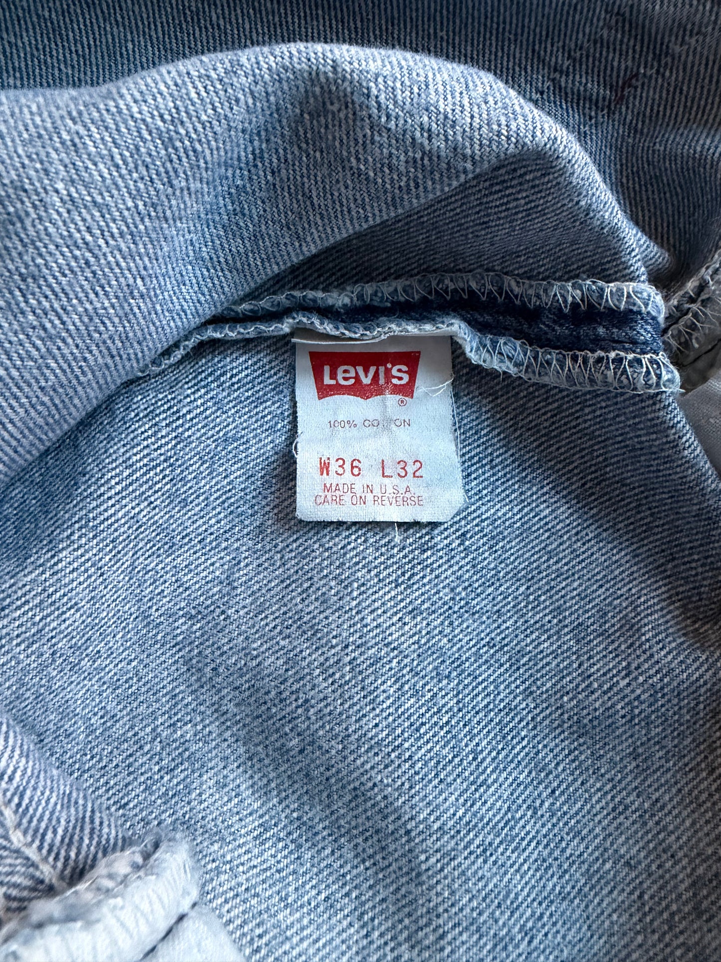 90's Levi's 501 denim pants "Made in USA”