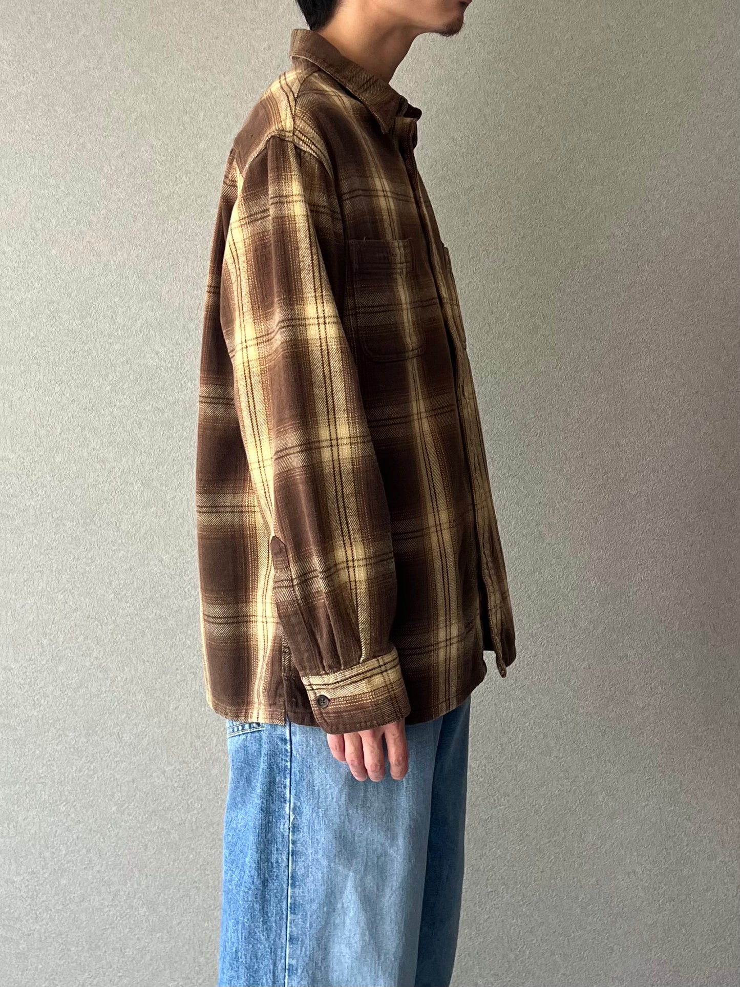 00's ST. JOHN’S BAY flannel shirt
