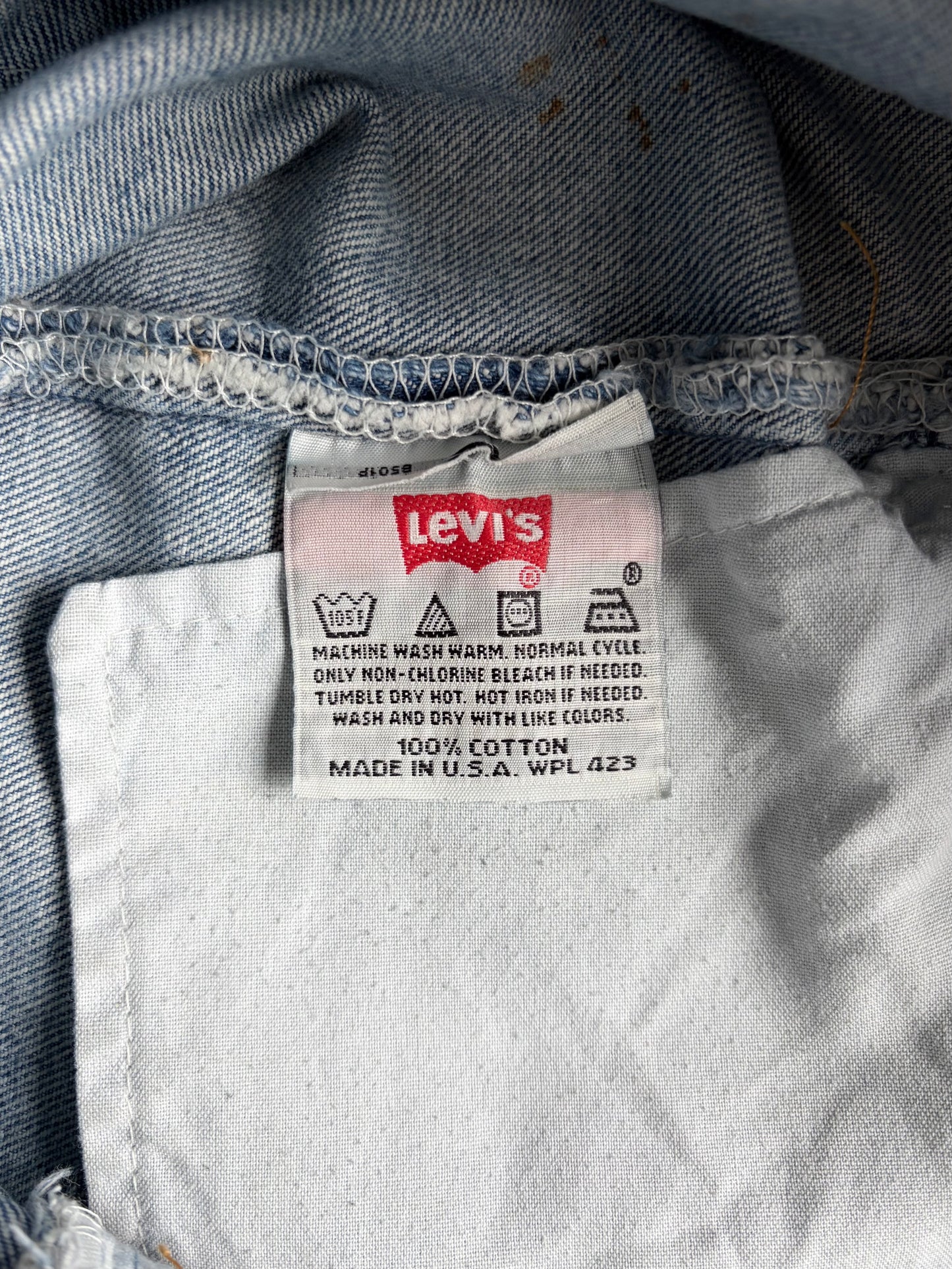 90's Levi's 501 denim pants "Made in USA"
