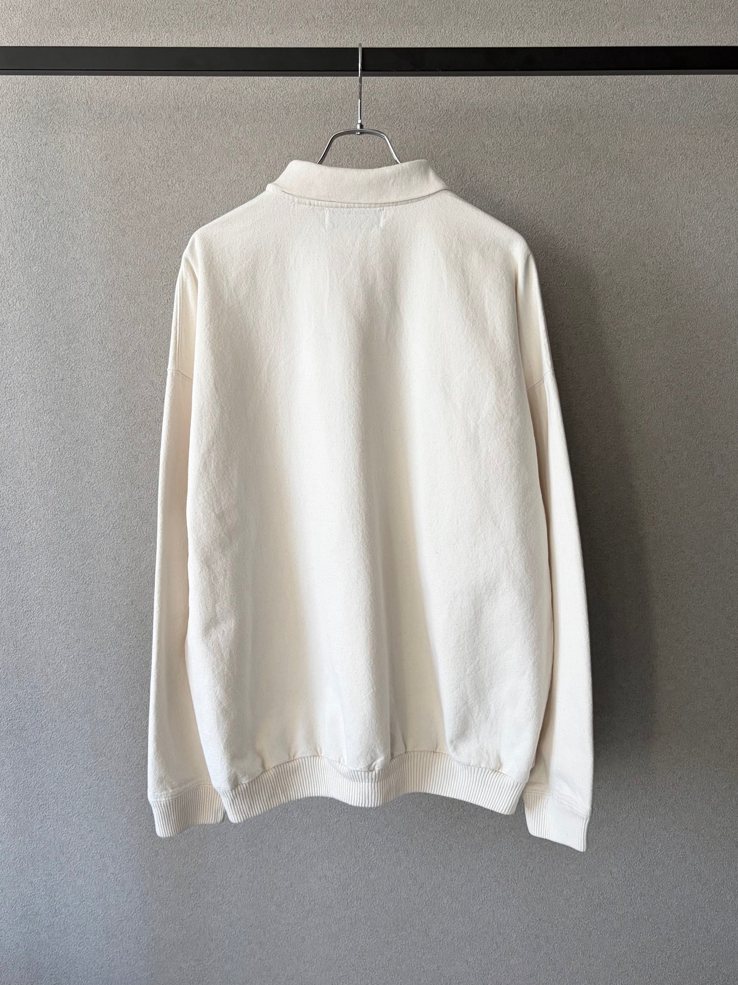 90's ORVIS sweat polo shirt "Made in USA"