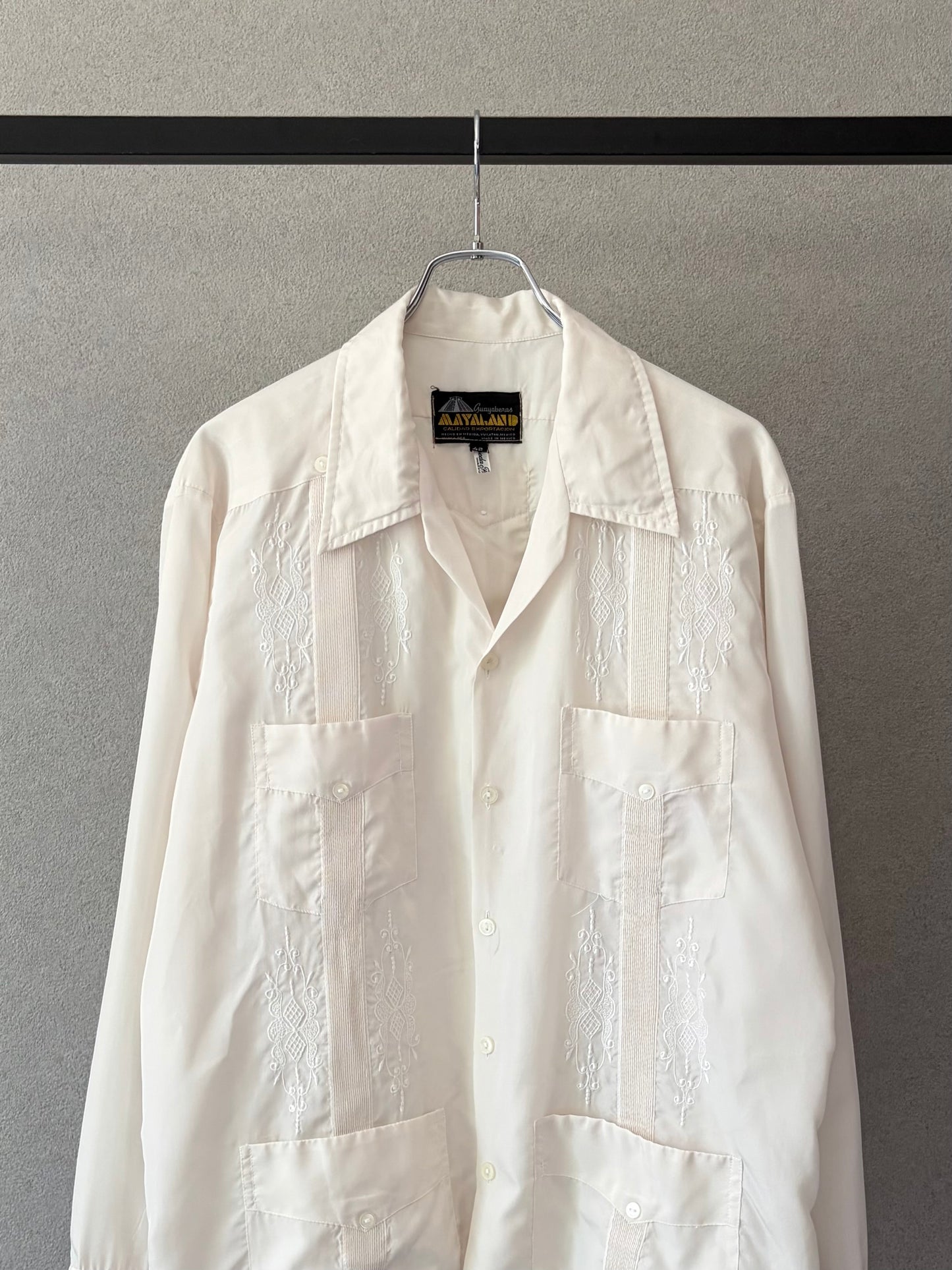 80's MAYALAND guayabera shirt