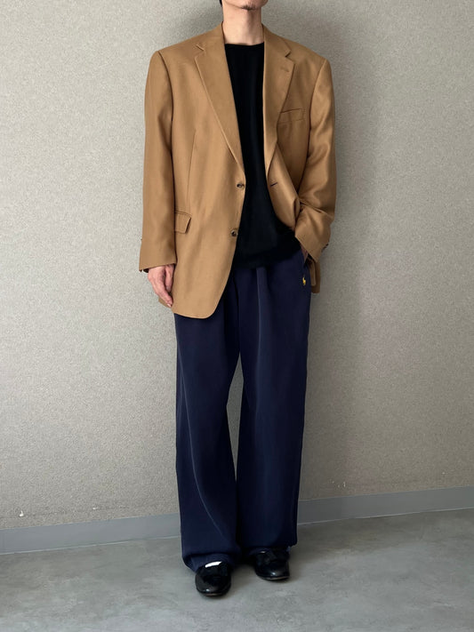 90's Dillard's × Loro Piana cashmere tailored jacket "Made in USA"