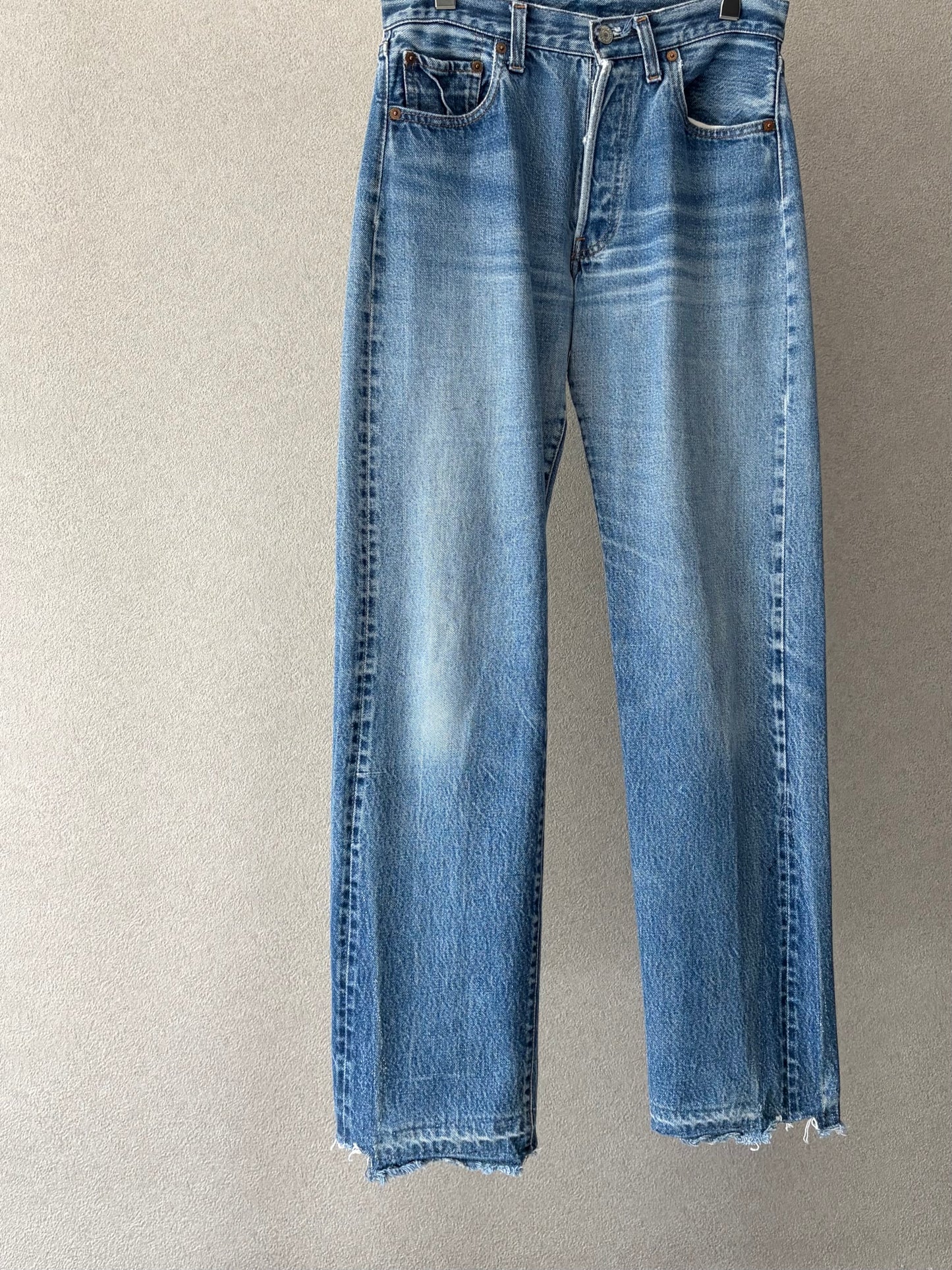 80's Levi’s 501 denim pants "RED LINE"