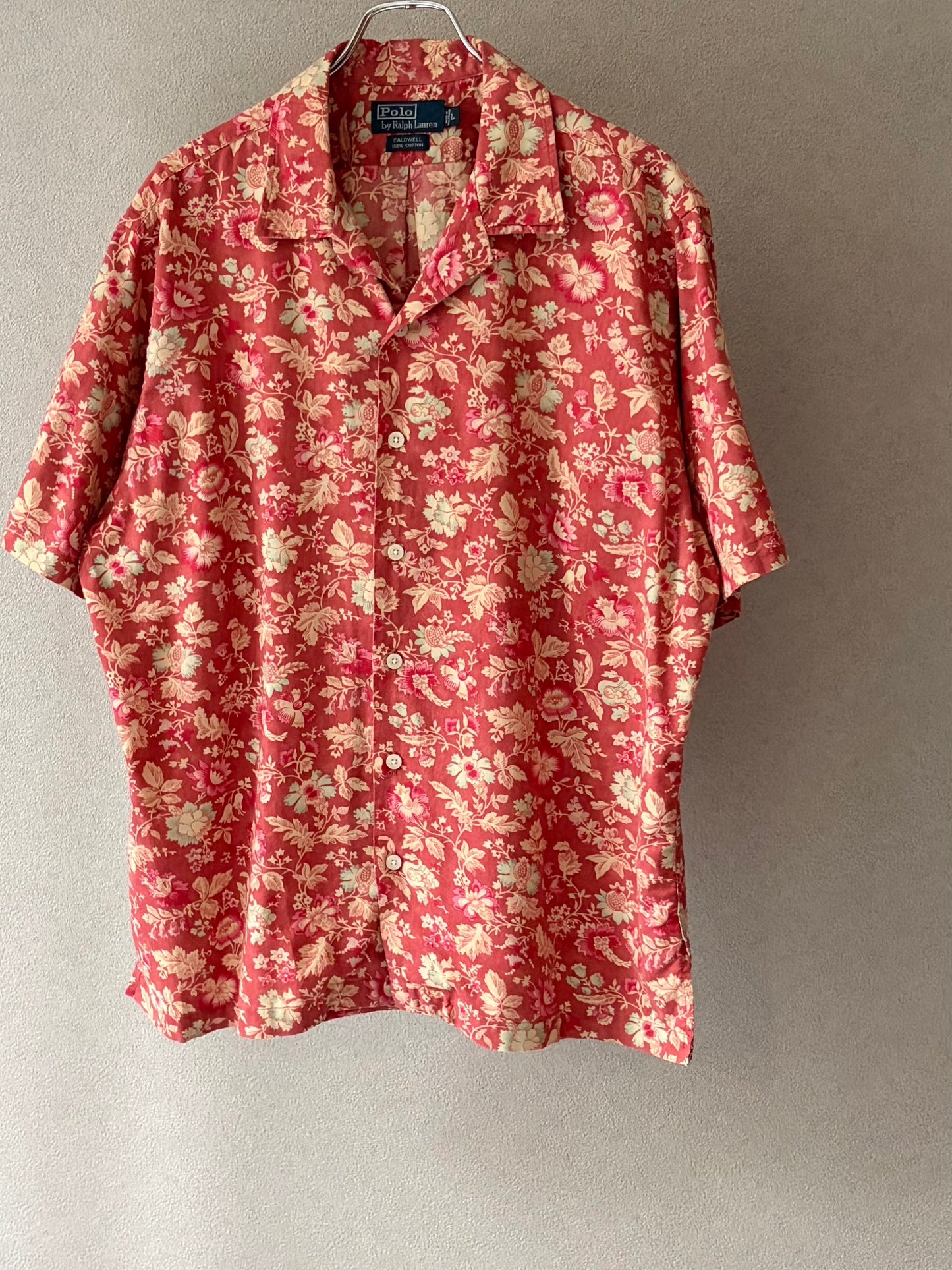 90's Polo Ralph Lauren open collar shirt "CALDWELL"