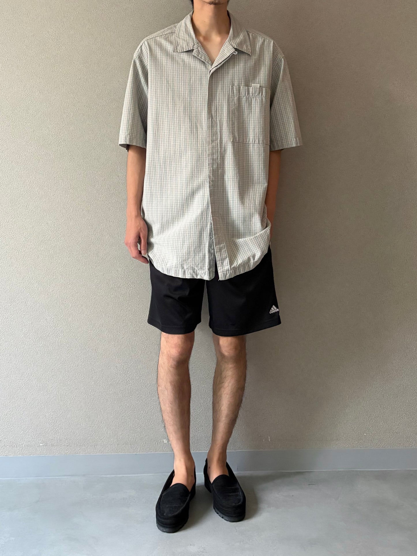 00's Levi's silverTab open collar shirt