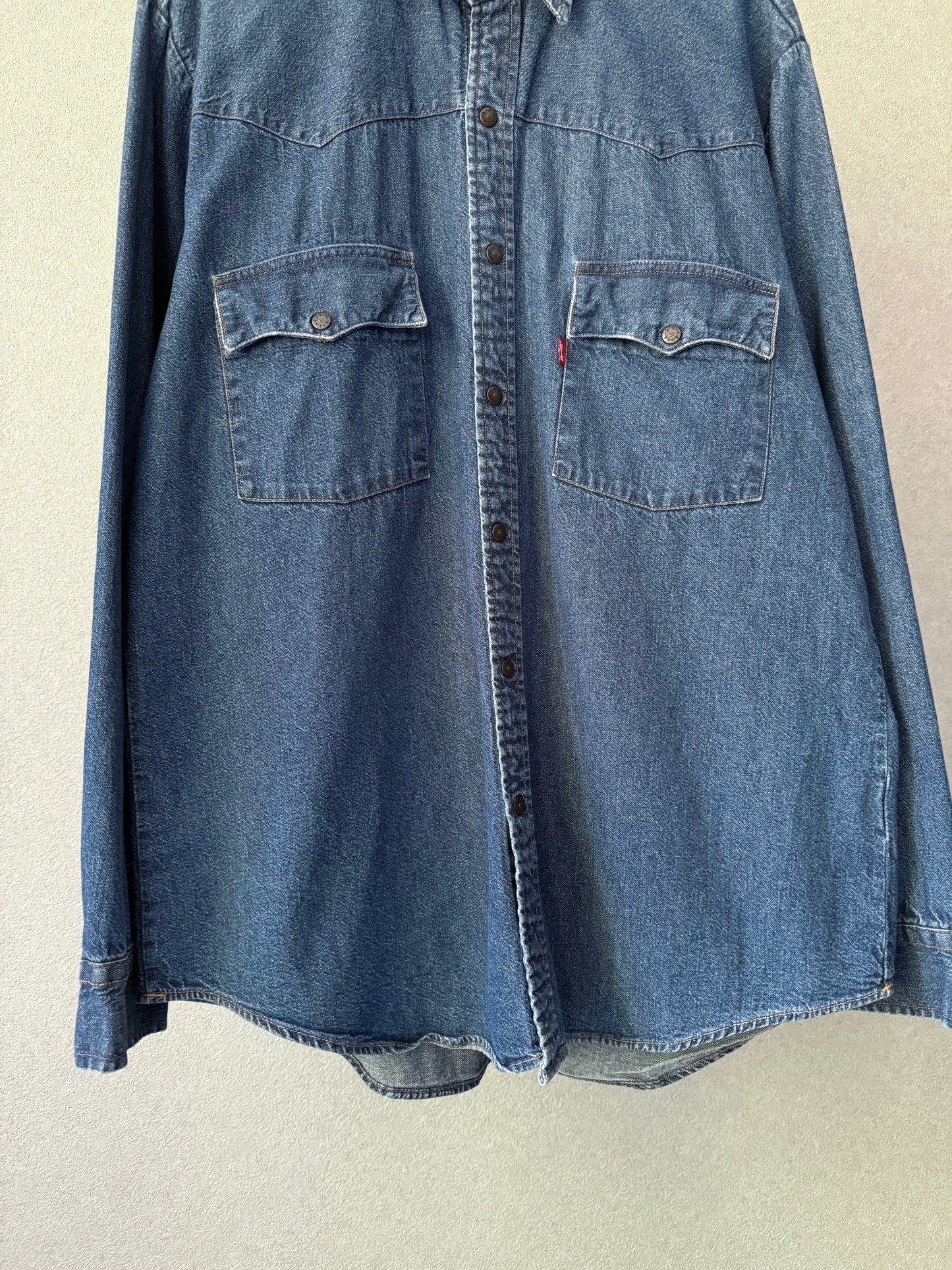 80's Levi's denim western shirt