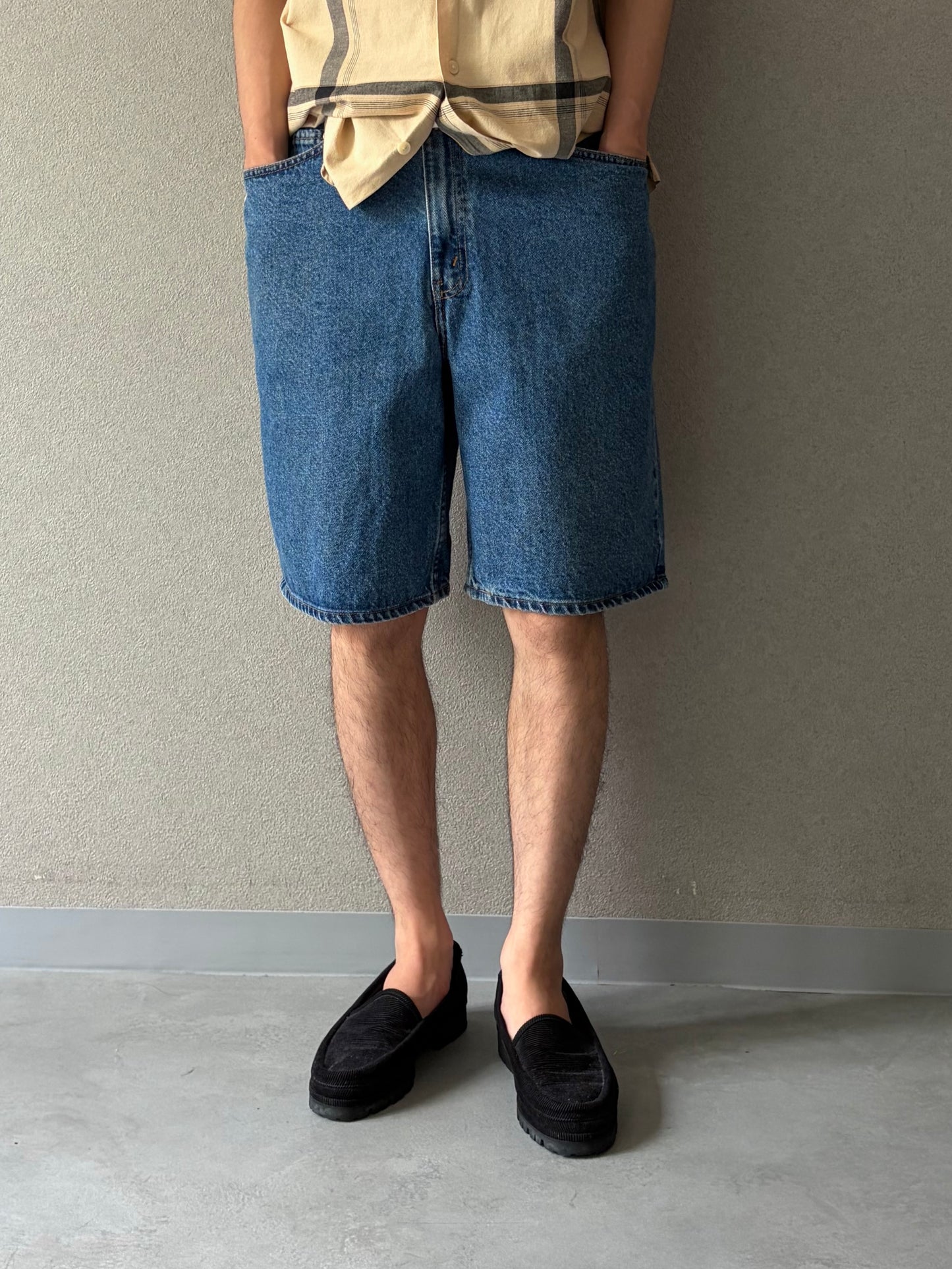 00's Levi's 550 denim shorts “Made in MEXICO”