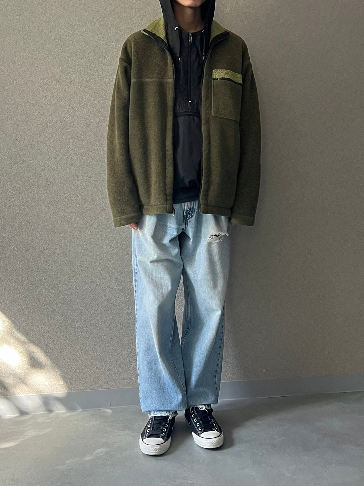 00's patagonia fleece jacket "Made in USA"