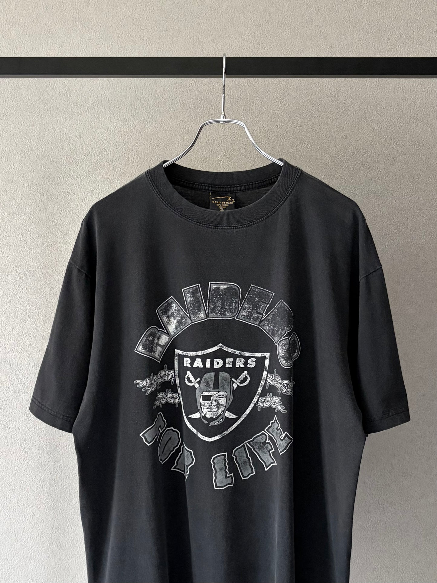 90's NFL RAIDERS print t-shirt