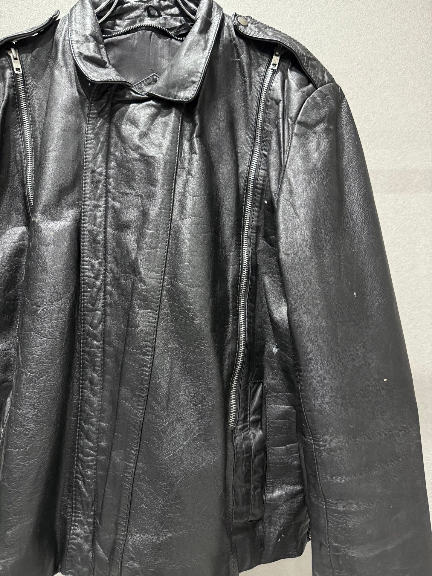 80's Chessking leather jacket