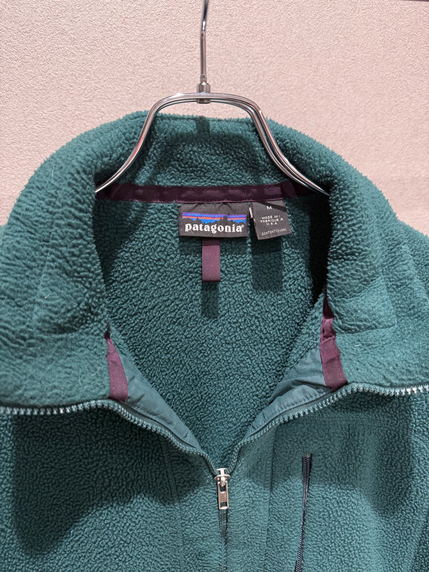 90's patagonia synchilla fleece jacket