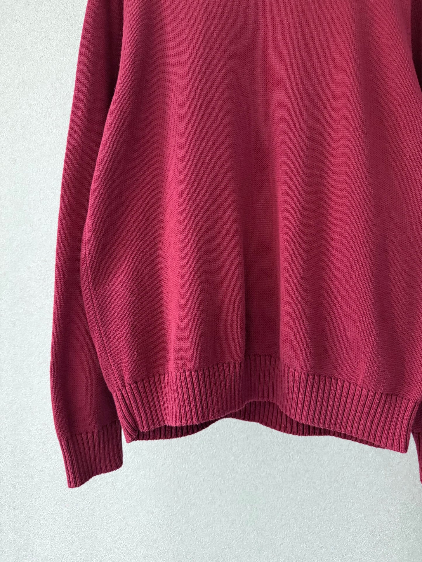 00's ST.JOHN'S BAY cotton knit sweater