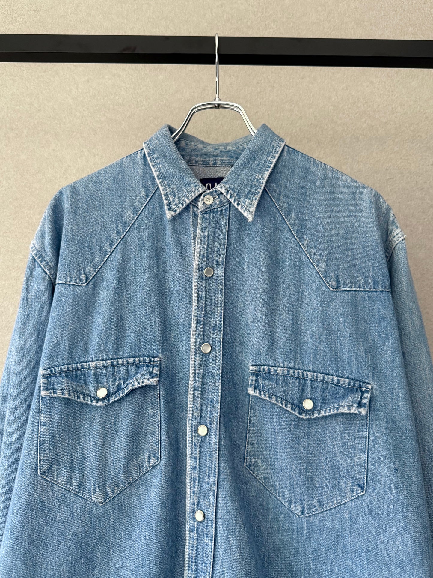 90's GAP denim western shirt