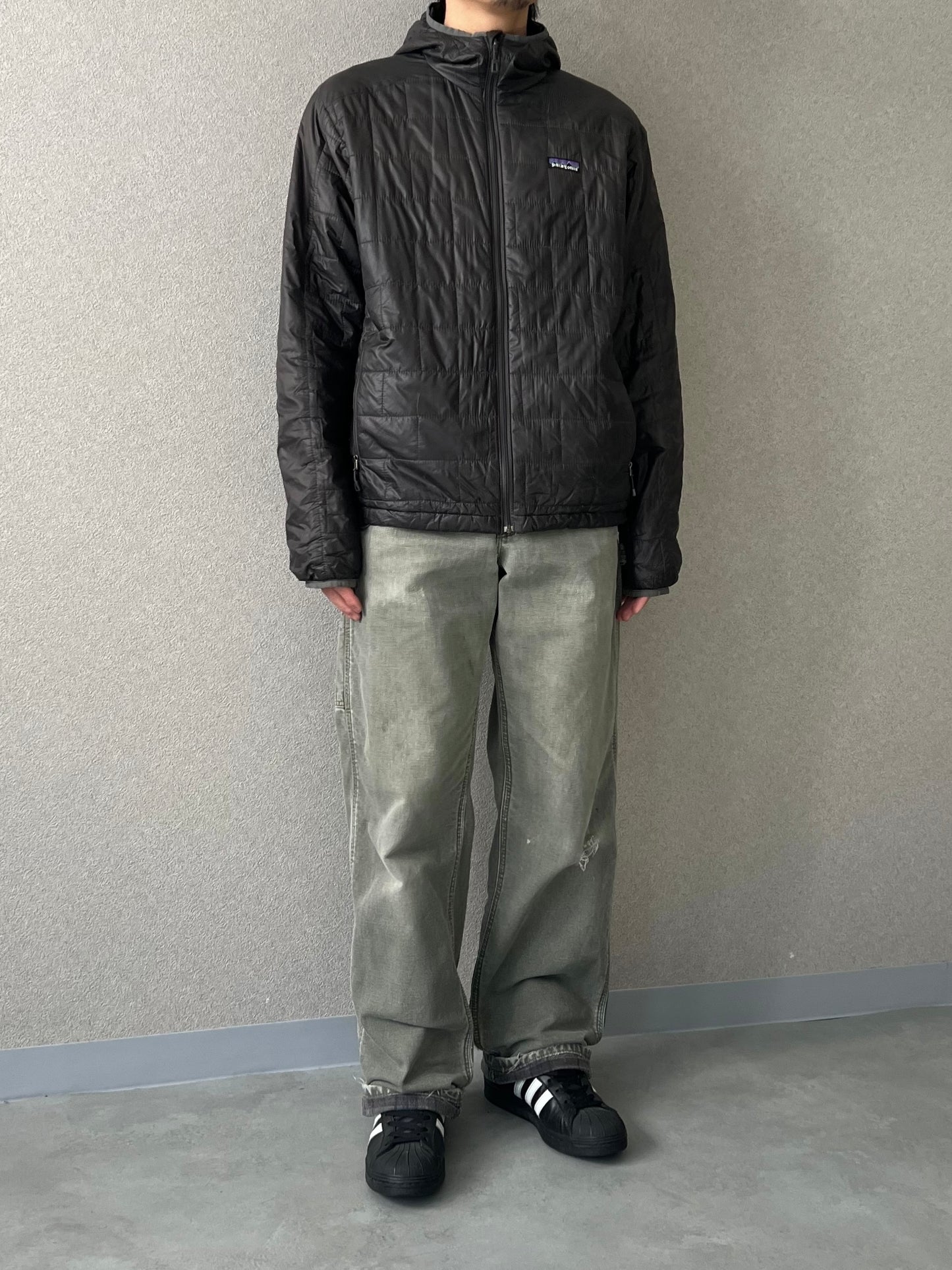 00's carhartt flannel lining painter pants