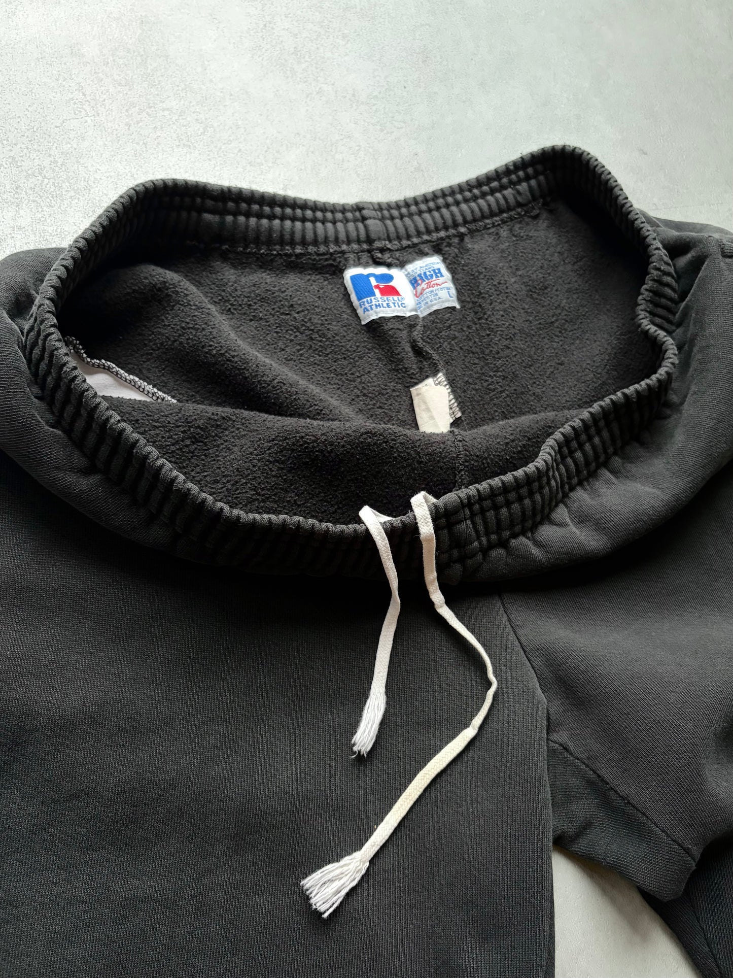 90's RUSSELL HIGH COTTON sweat pants "Made in USA"