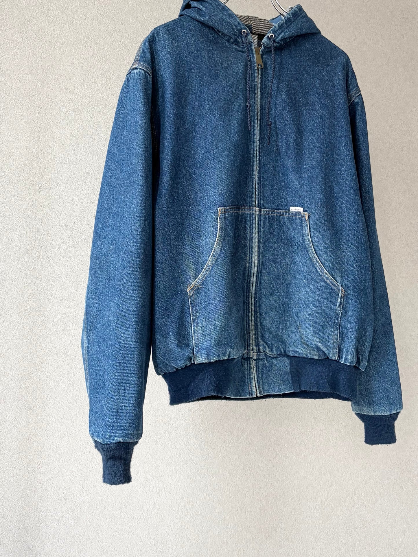 80's carhartt denim work jacket "Made in USA"