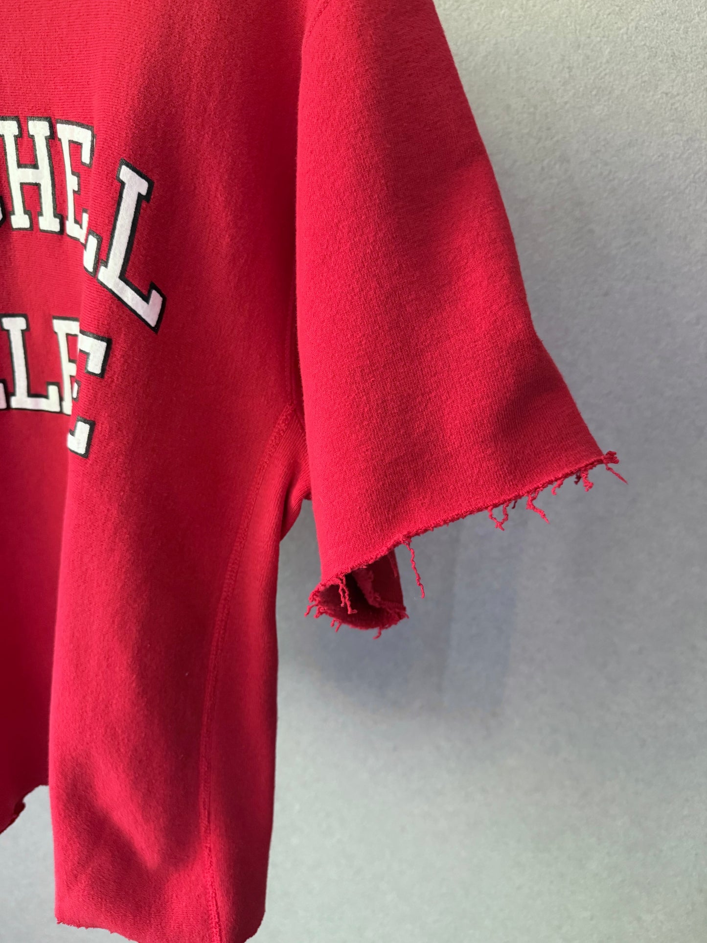 90's Champion REVERSE WEAVE cutoff sweater "Made in USA"