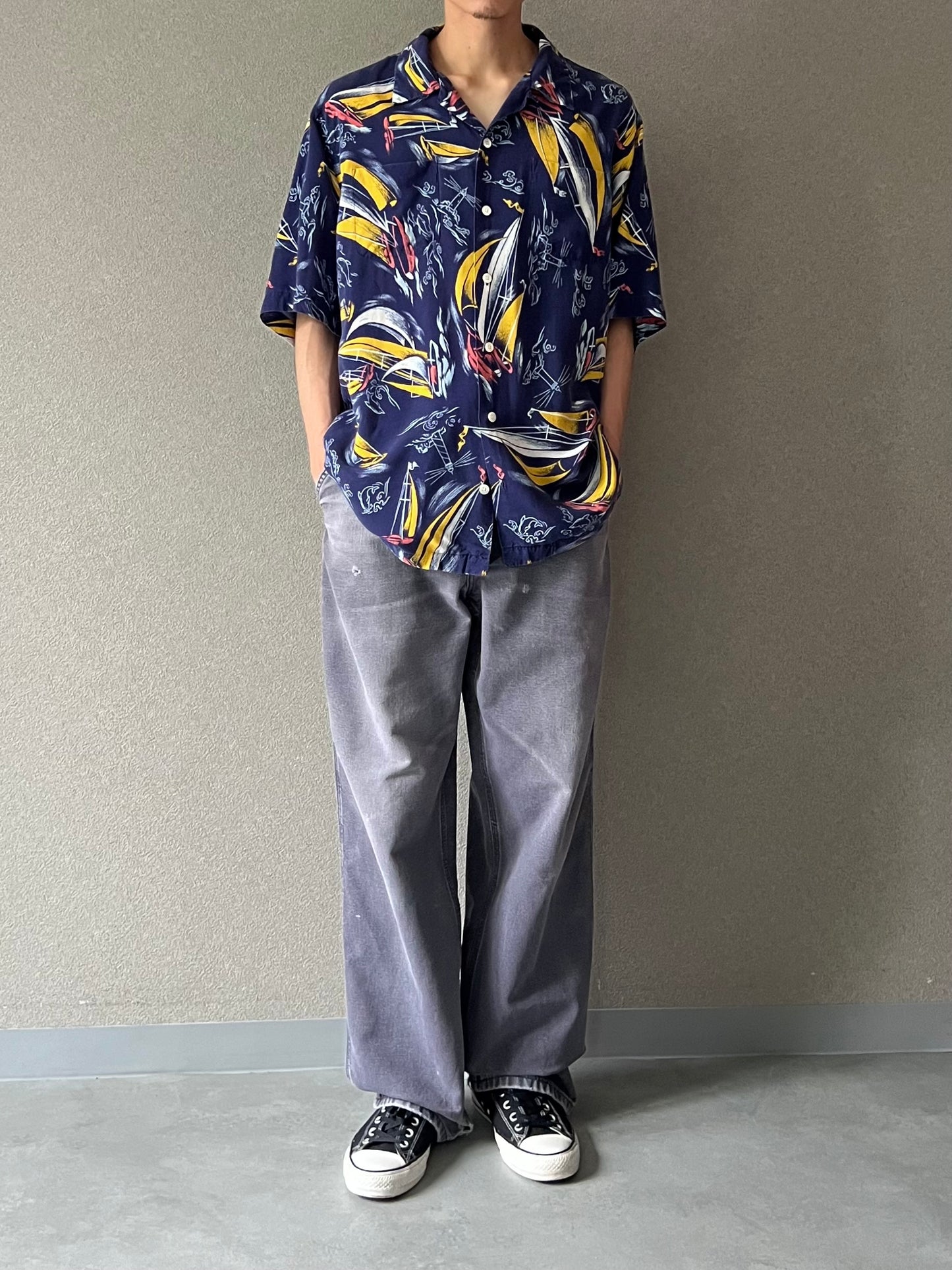 90's Polo Ralph Lauren open collar shirt