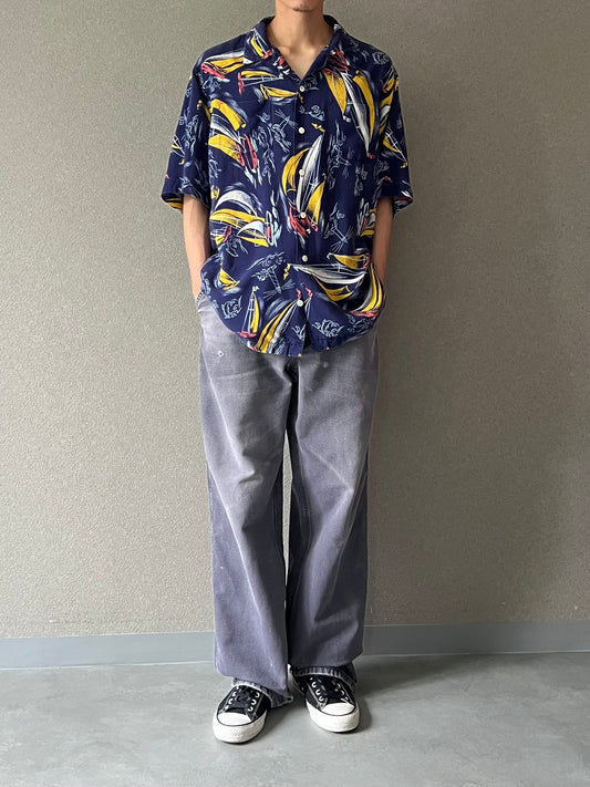 90's Polo Ralph Lauren open collar shirt