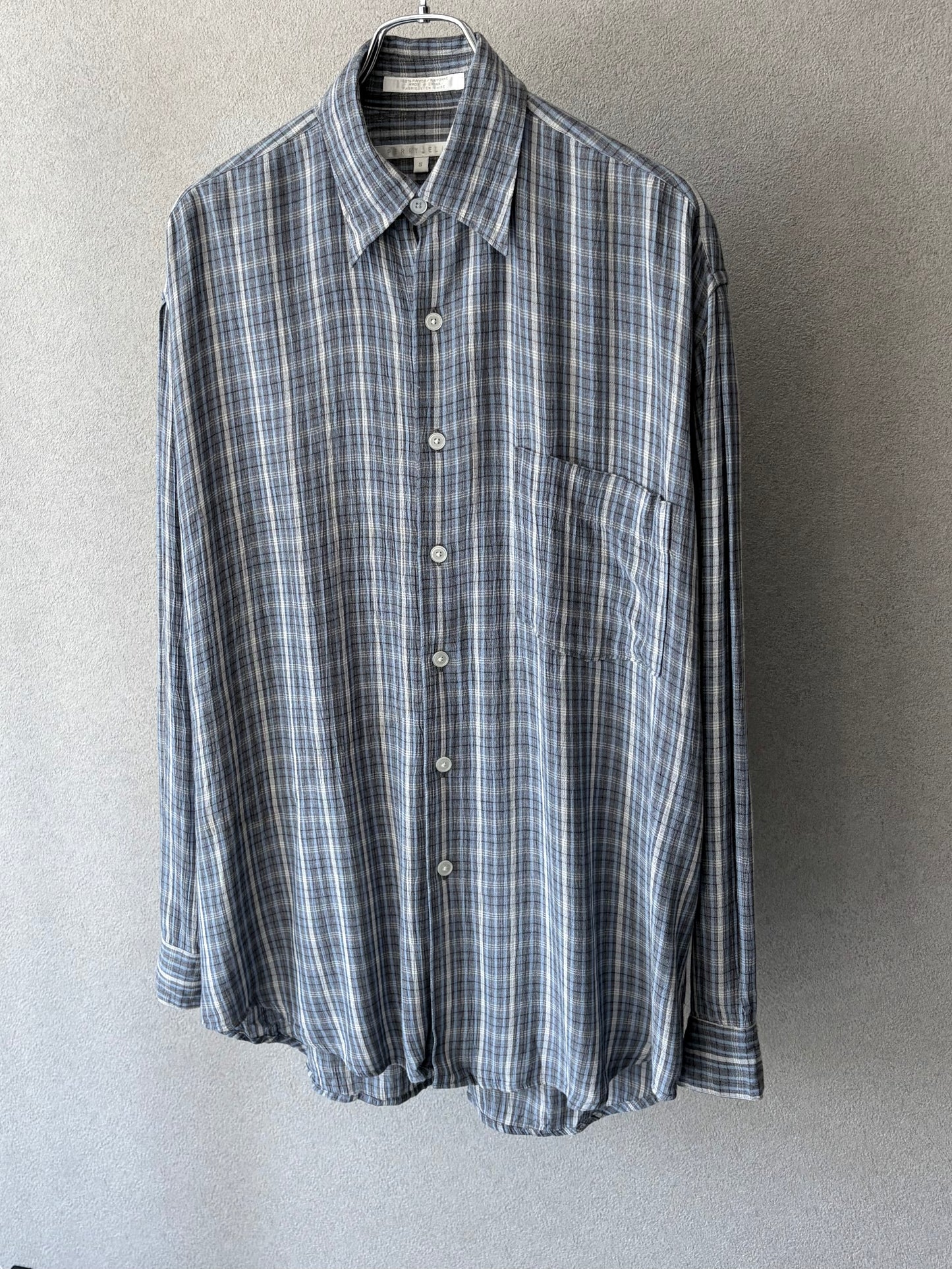 90's PERRY ELLIS rayon shirt