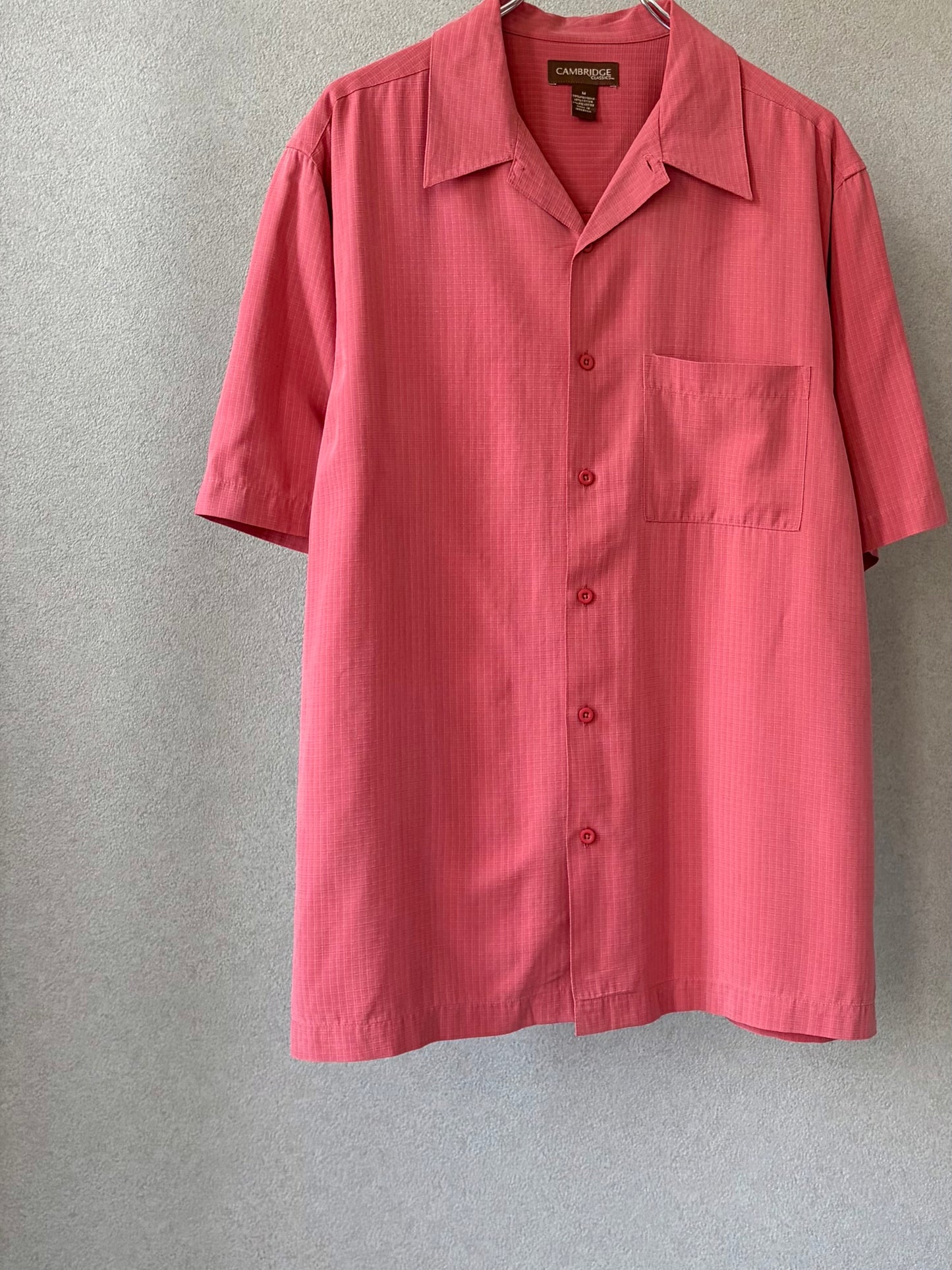 00's CAMBRIDGE CLASSICS open collar shirt