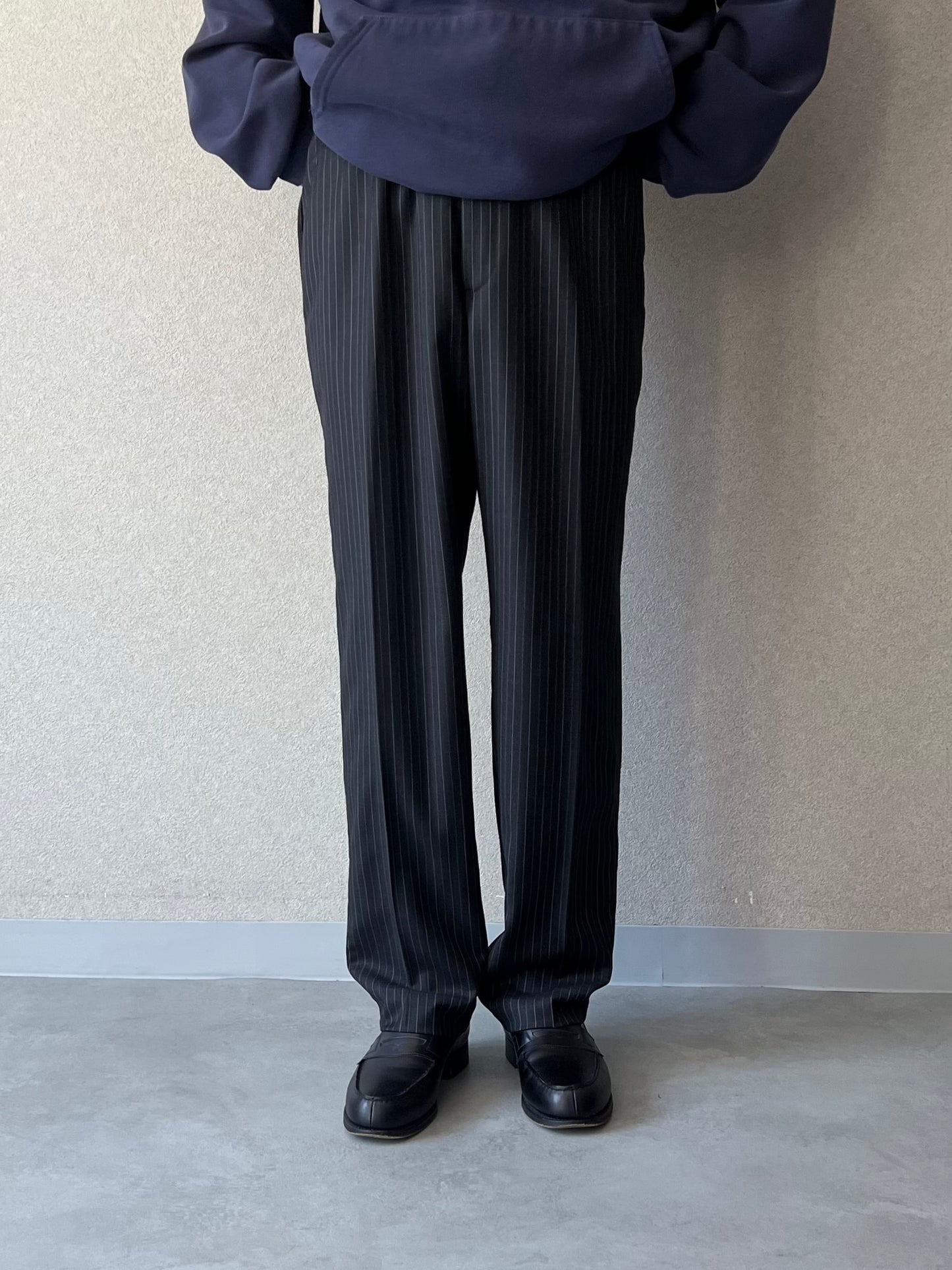 90's ARMANI COLLEZIONI wool slacks "Made in ITALY"