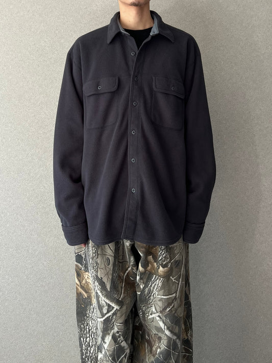 90's LANDS' END fleece shirt "Made in USA"