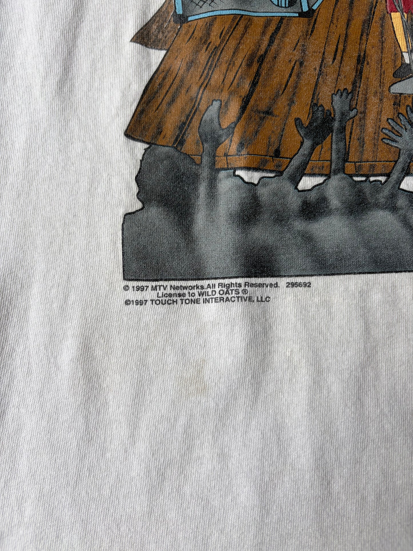 90's Beavis and Butt-Head print t-shirt "Made in USA"