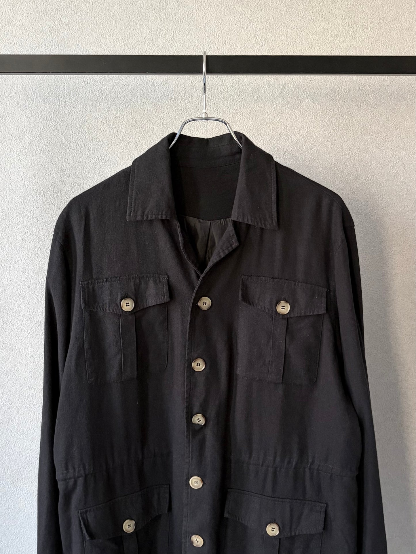 80's〜 UNKNOWN linen safari style jacket
