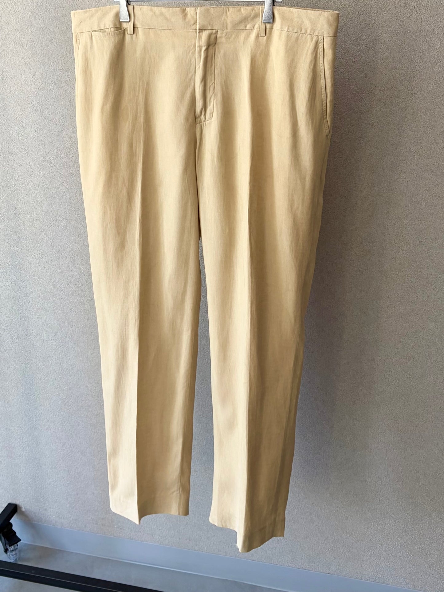 90's Polo Ralph Lauren silk×linen slacks