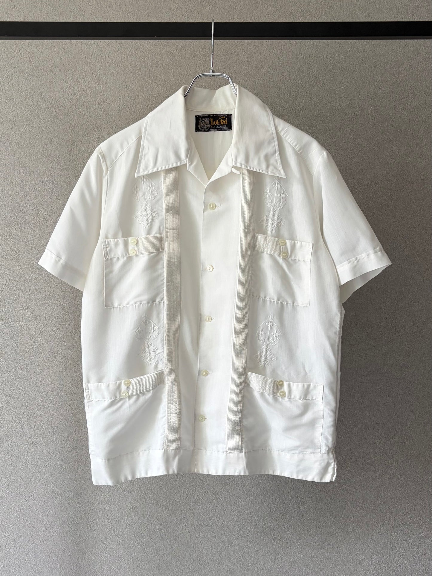 80's LOL BA guayabera shirt