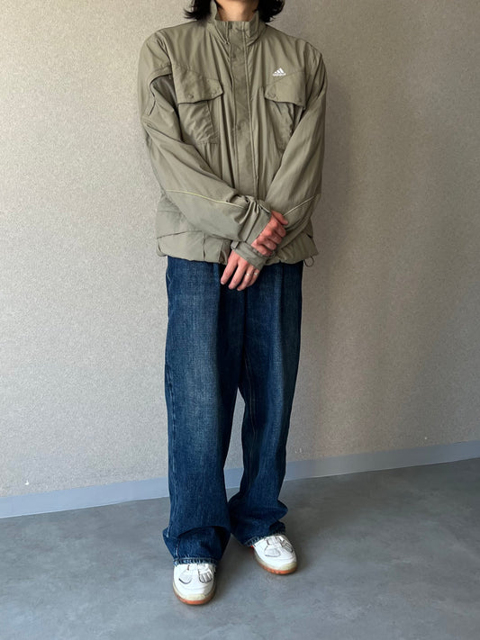 00's adidas nylon jacket