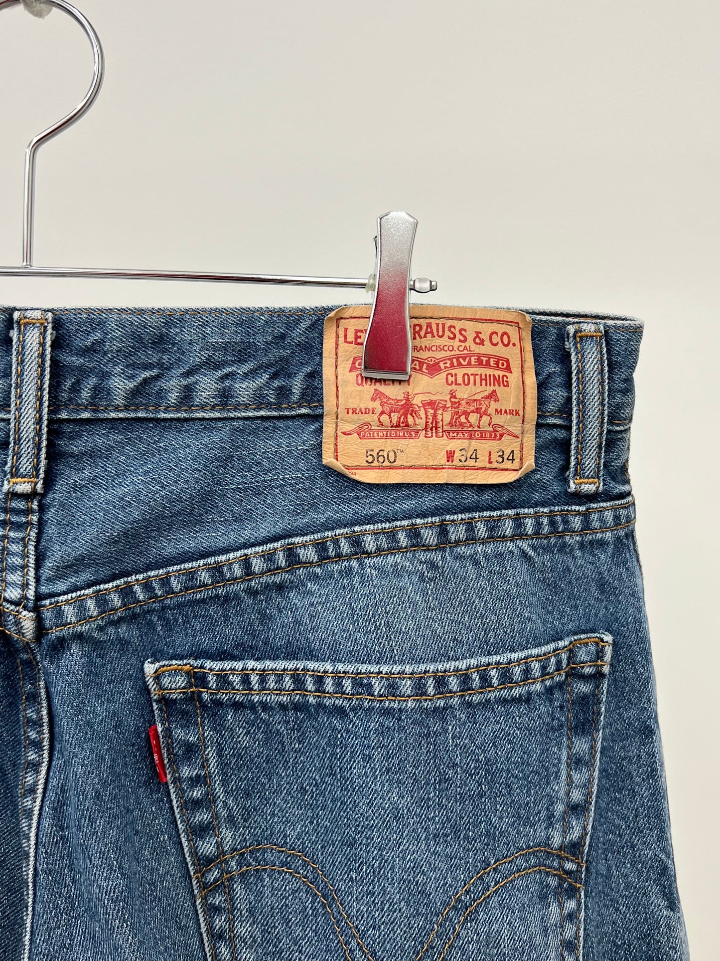 00's Levi's 560 denim pants
