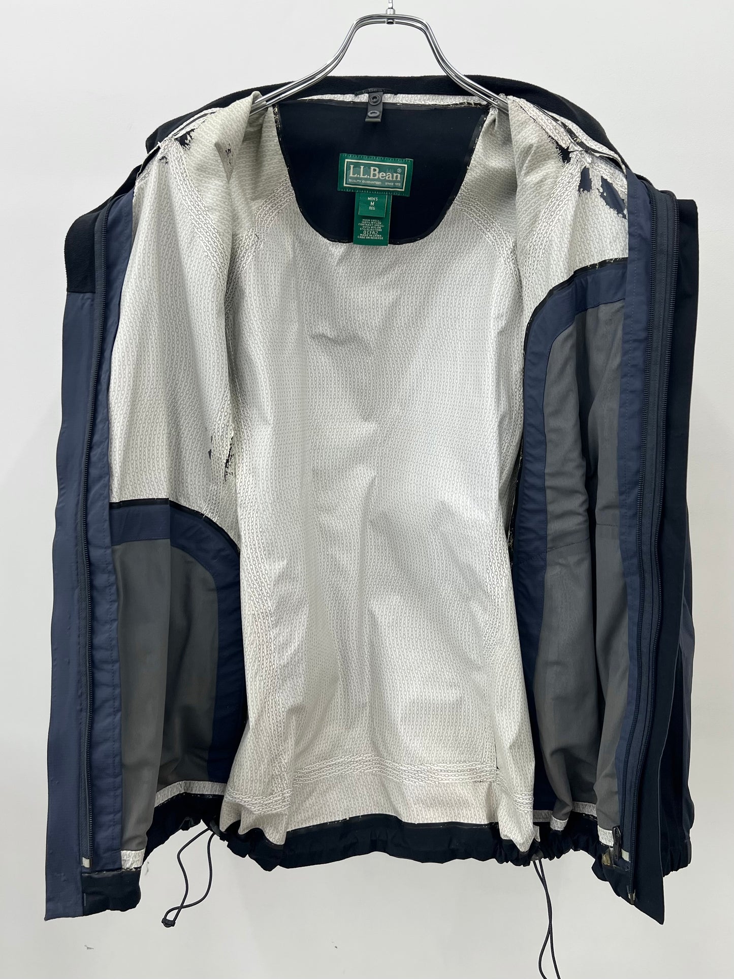 00's L.L.BEAN 3in1 nylon jacket