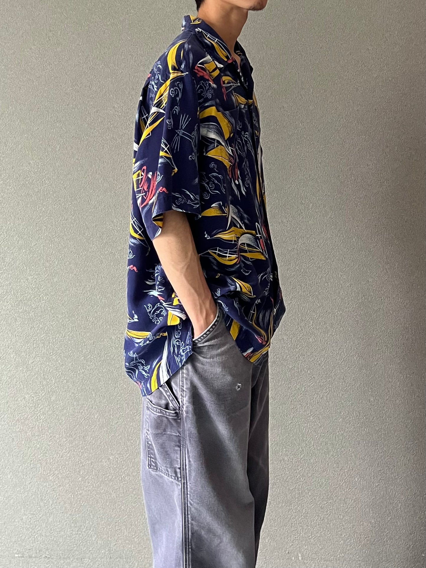 90's Polo Ralph Lauren open collar shirt
