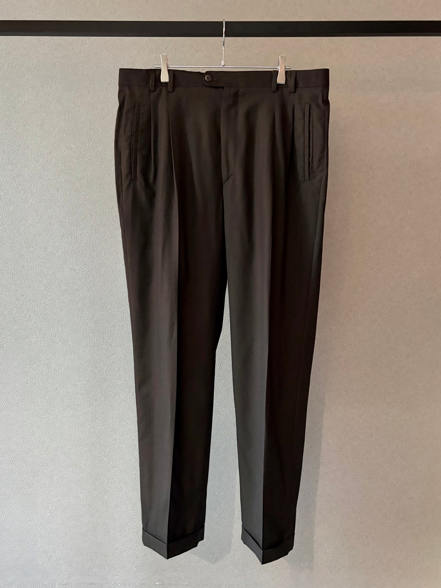 80's〜 Zanella wool slacks "Made in ITALY"