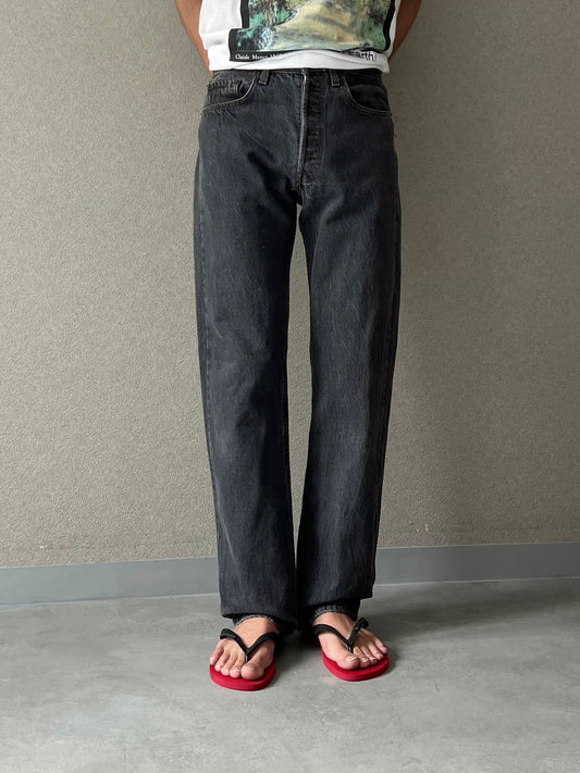 80's Levi's 501 denim pants "Yarn dyed"